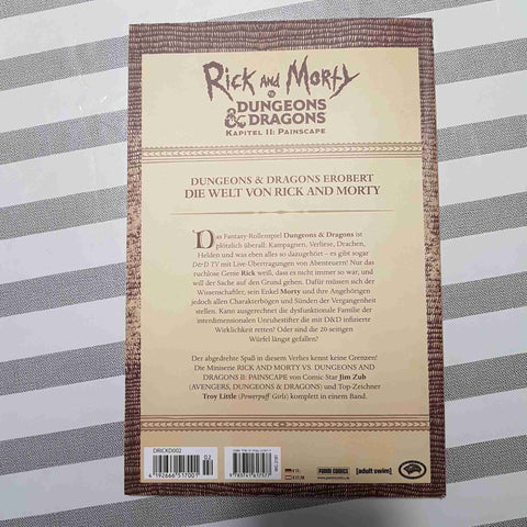 RICK AND MORTY VS DUNGEONS & DRAGONS II PAINSCAPE ZUB LITTLE PANINI TEDESCO