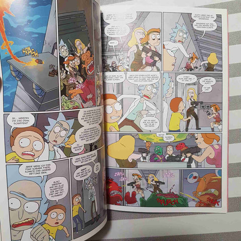 RICK AND MORTY BAND DREI 3 FOWLER CANNON RIBON ELLERBY PANINI COMICS TEDESCO