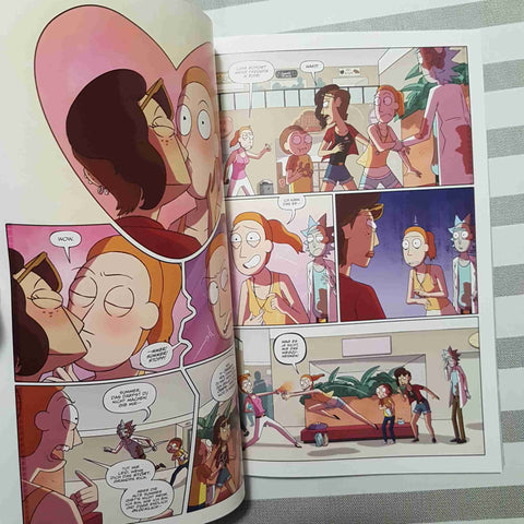 RICK AND MORTY BAND SIEBEN 7 STARKS CANNON ELLERBY PANINI COMICS FUMETTO TEDESCO