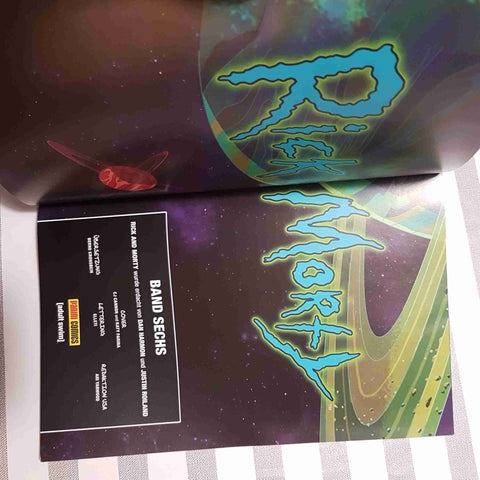 RICK AND MORTY BAND SECHS 6 STARKS CANNON ELLERBY PANINI COMICS FUMETTO TEDESCO