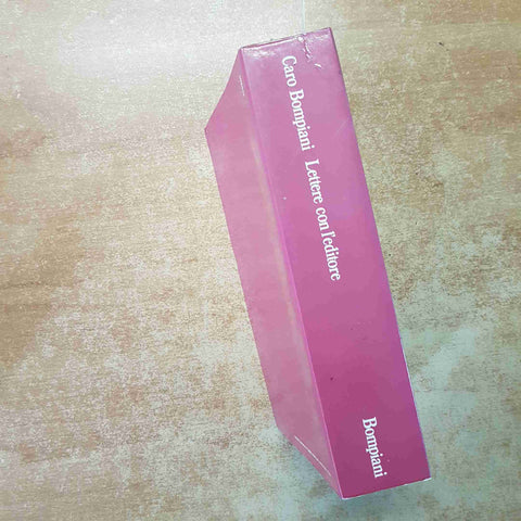 CARO BOMPIANI LETTERE CON L'EDITORE - D'INA ZACCARIA 1988 BOMPIANI 1° EDIZIONE