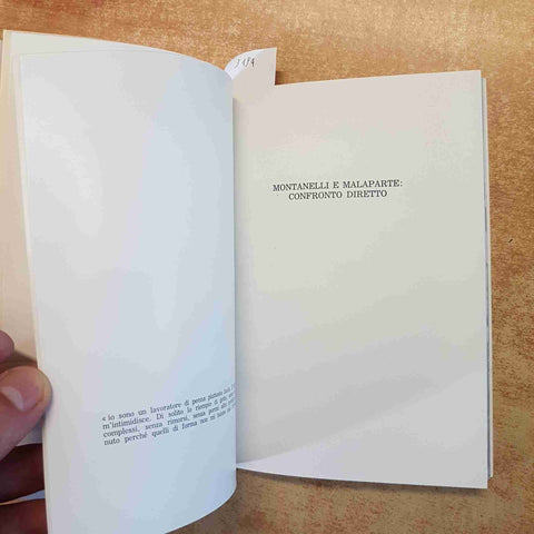 GENNARO CESARO  DOSSIER MONTANELLI 1973 FAUSTO FIORENTINO EDITORE malaparte