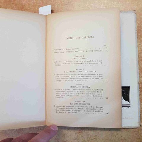 CONOSCERE LA MARINA DA GUERRA ITALIANA UBALDO DEGLI UBERTI 1942 SALANI MILITARIA