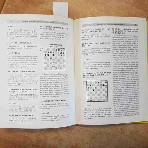 ALEXEI SUETIN  CAPIRE ED EVITARE GLI ERRORI NEGLI SCACCHI  PRISMA EDITORI 1986