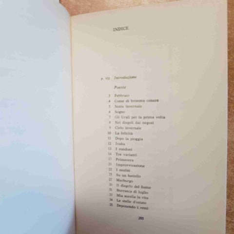 POESIE - BORIS PASTERNAK - EINAUDI - TERZA EDIZIONE 1960 ANGELO MARIA RIPELLINO
