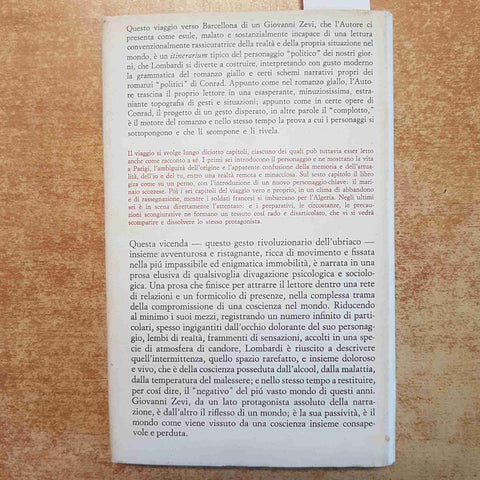 BARCELONA - GERMANO LOMBARDI - FELTRINELLI 1963 - PRIMA EDIZIONE LE COMETE 30