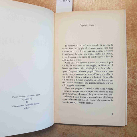BARCELONA - GERMANO LOMBARDI - FELTRINELLI 1963 - PRIMA EDIZIONE LE COMETE 30
