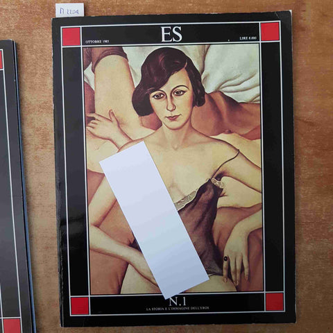 RIVISTA ES N.1 LA STORIA E L'IMMAGINE DELL'EROS AA.VV. ES 1985 ARTE EROTICA FO