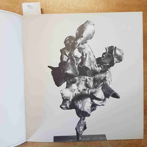 GUALTIERO BUSATO BRONZETTI DISEGNI 1956-1972 CATALOGO MOSTRA MILANO 1972 MODERNA