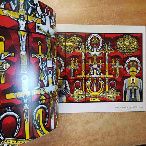 GILBERT & GEORGE SONOFAGOD PICTURES WAS JESUS HETEROSEXUAL? WHITE CUBE 2006
