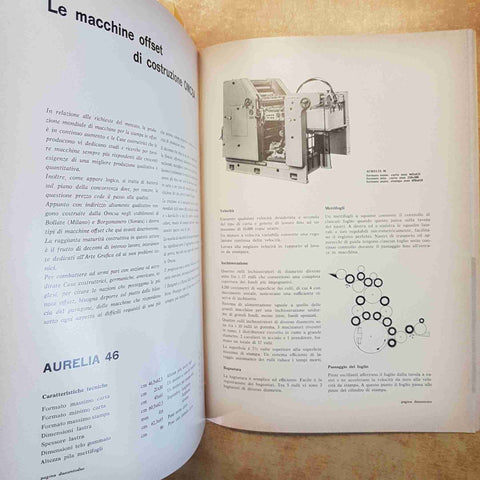TECNOLOGIA LITOGRAFICA GRAFICA HANNS EGGEN 1962 G. COLOMBI MILANO STAMPA OFFSET