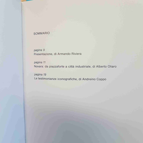 NOVARA L'EVOLUZIONE URBANISTICA ATTRAVERSO L'ICONOGRAFIA STORICA OLIARO COPPO