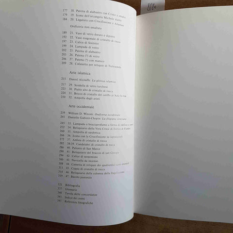 IL TESORO DI SAN MARCO OLIVETTI 1986 ARTE BIZANTINA OREFICERIA VENEZIA CATALOGO
