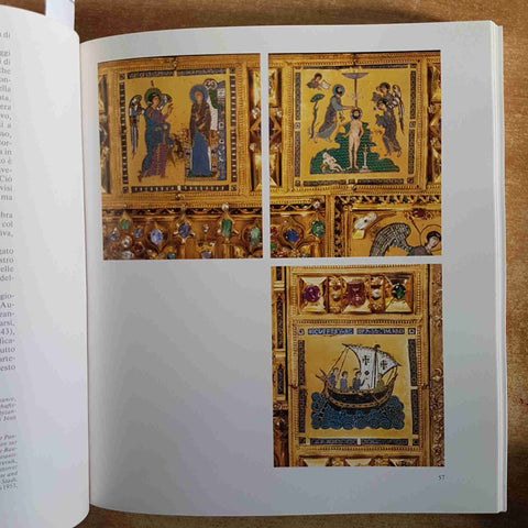 IL TESORO DI SAN MARCO OLIVETTI 1986 ARTE BIZANTINA OREFICERIA VENEZIA CATALOGO