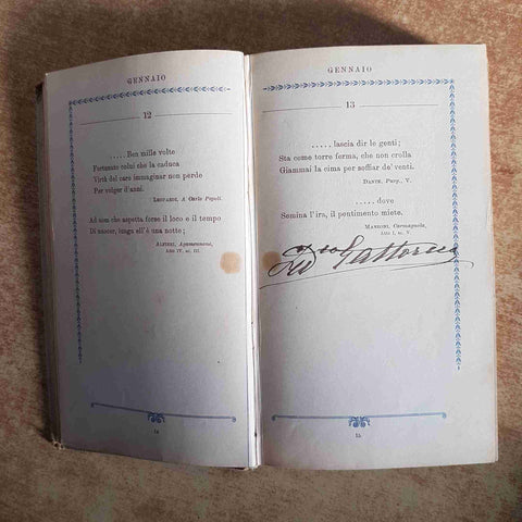 ADOLFO PADOVAN - IL PENSIERO DEGLI ALTRI RICORDI E MIE RIFLESSIONI 1895 HOEPLI