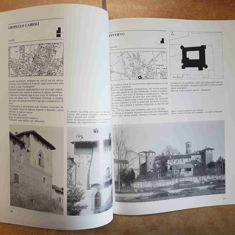 I CASTELLI DELLA PROVINCIA DI PAVIA - CONTI 1990 PAVESE OLTREPO' LOMBARDIA
