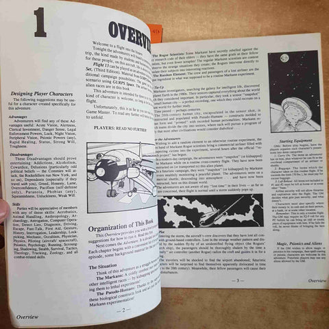 GURPS FLIGHT 13 gioco di ruolo ARMINTROUT STEVE JACKSON GAMES 1989 HORROR SPACE