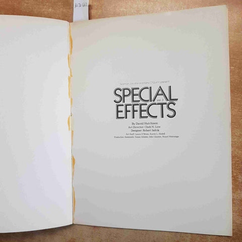 SPECIAL EFFECTS VOL. 3 DAVID HUTCHISON STARLOG PHOTO GUIDE 1981 CINEMA SCI-FI