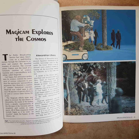 SPECIAL EFFECTS VOL. 3 DAVID HUTCHISON STARLOG PHOTO GUIDE 1981 CINEMA SCI-FI