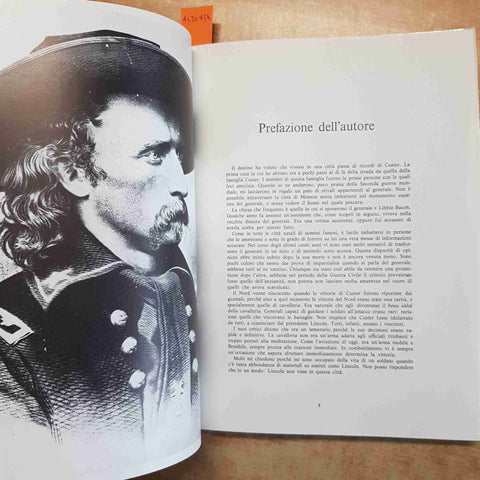 L'ALBUM DEL GENERALE CUSTER LAWRENCE A. FROST VALLECCHI 1976 FAR WEST AMERICANO