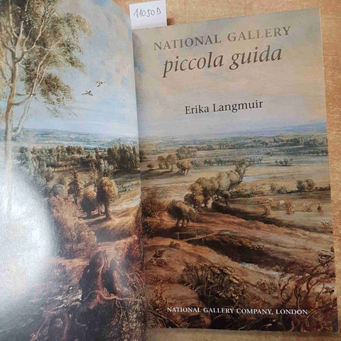 NATIONAL GALLERY PICCOLA GUIDA - ERIKA LANGMUIR ARTE PITTURA LONDRA 2002