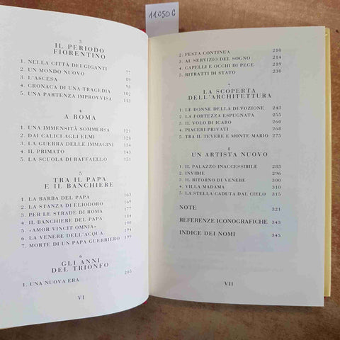 RAFFAELLO UNA VITA FELICE - ANTONIO FORCELLINO - LATERZA 2008 ARTE RINASCIMENTO