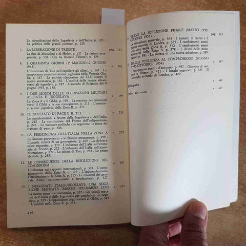 BOGDAN C. NOVAK TRIESTE 1941-1954 LOTTA POLITICA ETNICA IDEOLOGICA MURSIA