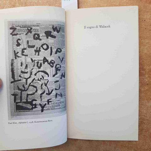 GIOVANNI ORELLI - IL SOGNO DI WALACEK EINAUDI 1991 ROMANZO STORICO CALCIO KLEE