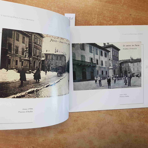 UN SALUTO DA PAVIA E DALLA PROVINCIA 2006 CARTOLINE STORICHE FERRARI MASSONE