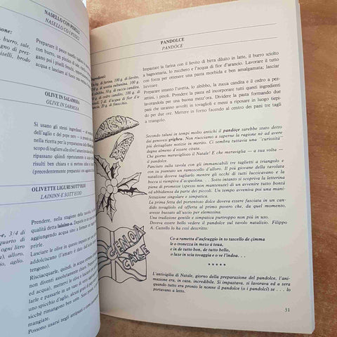 PESTO E MORTÂ IL GRANDE LIBRO DELLA CUCINA LIGURE liguria SCHMUCKER 1984 MONDANI