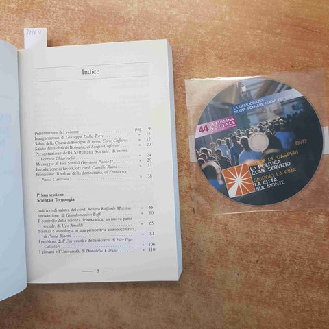 LA DEMOCRAZIA NUOVI SCENARI NUOVI POTERI - GARELLI SIMONE - EDB + DVD 2005