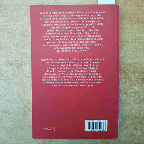 GUIDO BOSTICCO - RIEMPIRE I VUOTI UN MANUALE SCRITTURA E COMUNICAZIONE IBIS 2007