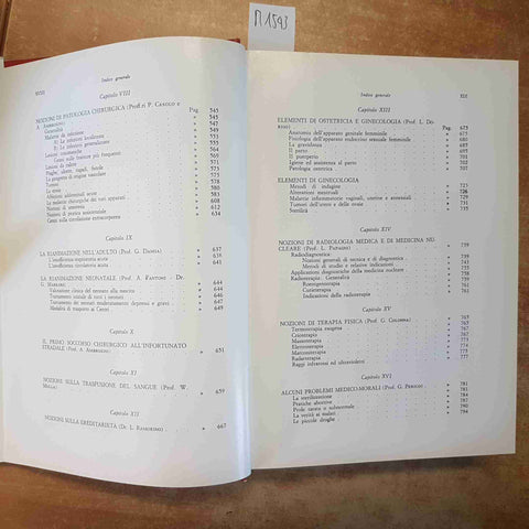 G. CASOLO - L'INFERMIERE MANUALE PER SCUOLE INFERMIERI GENERICI 1977 UNIVERSO