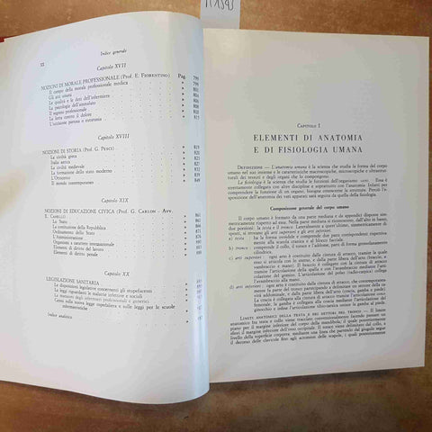 G. CASOLO - L'INFERMIERE MANUALE PER SCUOLE INFERMIERI GENERICI 1977 UNIVERSO