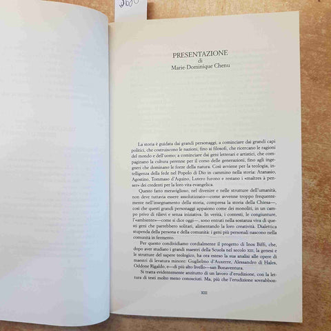 INOS BIFFI - FIGURE MEDIEVALI DELLA TEOLOGIA - JACA BOOK 1992 PRIMA EDIZIONE