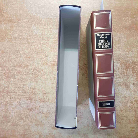 MONTANELLI CERVI - L'ITALIA DEGLI ANNI DI FANGO 1978-1993 RIZZOLI CON COFANETTO