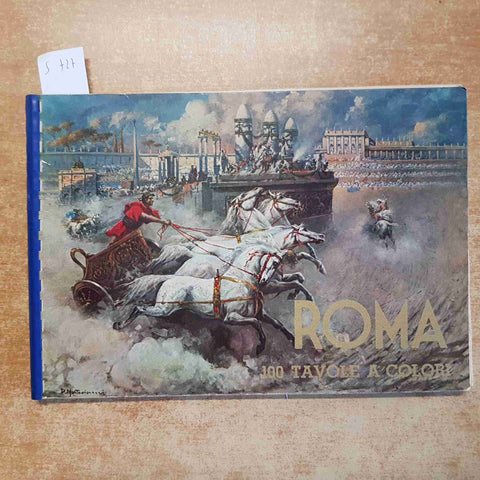 ROMA ALBUM ARTISTICO 100 TAVOLE A COLORI - CECAMI - VATICANO ARTE MONUMENTI