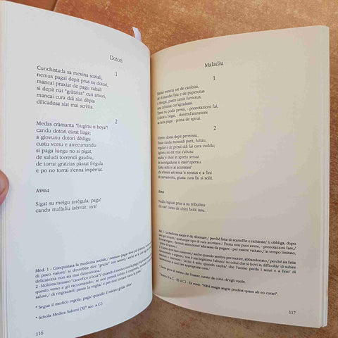 GIULIO SOLINAS - STORIA DE SA CANTADA CAMPIDANESA - AUTOGRAFATO SARDEGNA POESIA