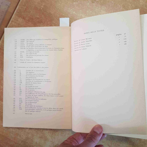 CESARE BECCARIA - TRAITE' DES DELITS ET DES PEINES - SCIARDELLI 1987 ILLUSTRATO