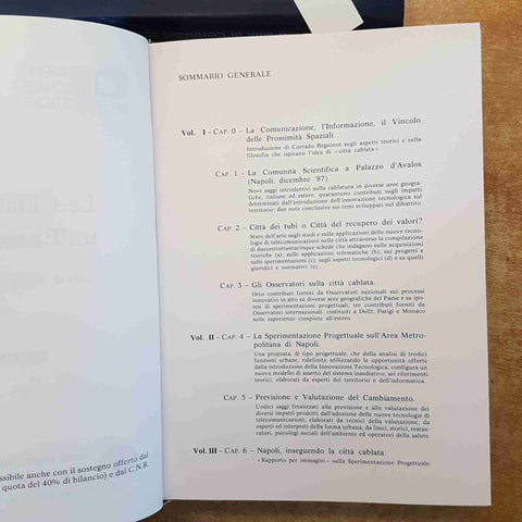 LA CITTA' CABLATA UN'ENCICLOPEDIA - CORRADO BEGUINOT 3 VOLUMI CNR NAPOLI 1989