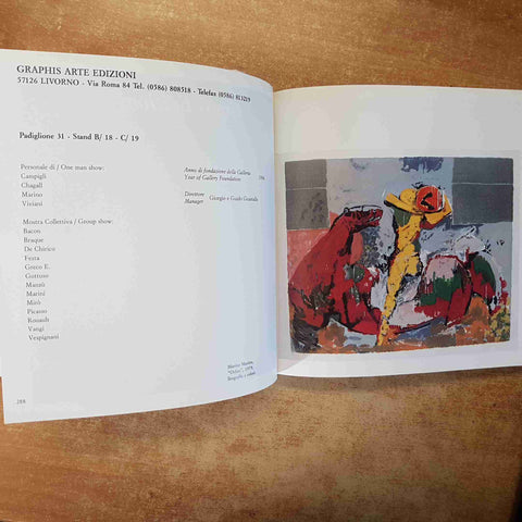 ARTE FIERA 93 BOLOGNA CATALOGO MOSTRA MERCATO D'ARTE CONTEMPORANEA 1993