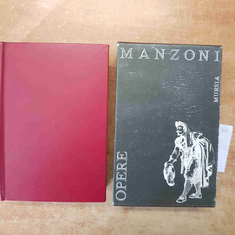 ALESSANDRO MANZONI - OPERE a cura di LANFRANCO CARETTI MURSIA EDIZIONE COFANETTO