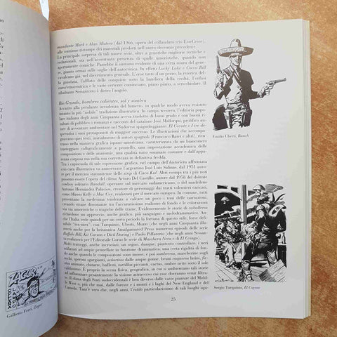 OMBRE ROSSE BIANCHE VERDI ILLUSTRATORI ITALIANI DEL WEST - DE LUCA 1994 tex far