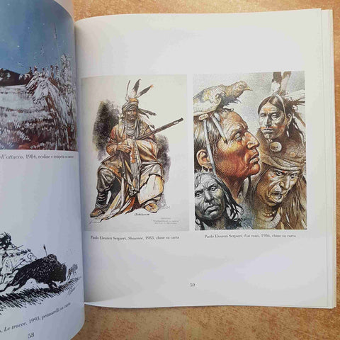OMBRE ROSSE BIANCHE VERDI ILLUSTRATORI ITALIANI DEL WEST - DE LUCA 1994 tex far