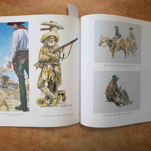 OMBRE ROSSE BIANCHE VERDI ILLUSTRATORI ITALIANI DEL WEST - DE LUCA 1994 tex far