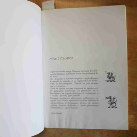 CREATURES FANTASTIQUES ENCYCLOPEDIE DE L'ORNEMENT CARROUSEL - ARTE DECORAZIONE