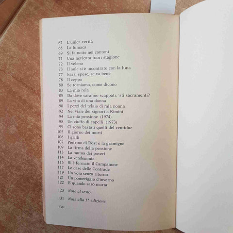 GIULIANA ROCCHI - LA VOITA D'UNA DONA - POESIE ROMAGNOLE 1981 MAGGIOLI 2 ED.