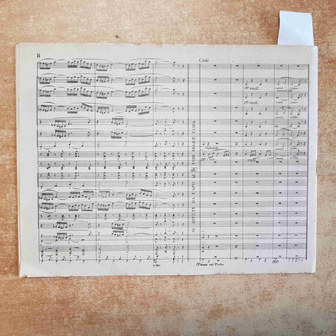 PIETRO FASULLO - GESU' POSTO NEL S. SEPOLCRO MARCIA FUNEBRE SPARTITO MUSICALE