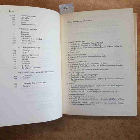 J. ERIC S. THOMPSON - LA CIVILTA' MAYA - EINAUDI 1970 SAGGI 463 ARCHEOLOGIA