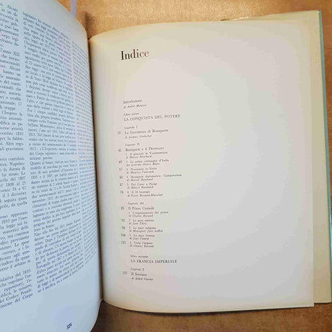NAPOLEONE E L'IMPERO - VOLUME I MONDADORI STORIA NAPOLEONICA 1969 ILLUSTRATO